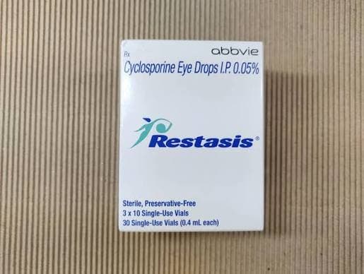 Restasis 0.05% Ophthalmic Emulsion