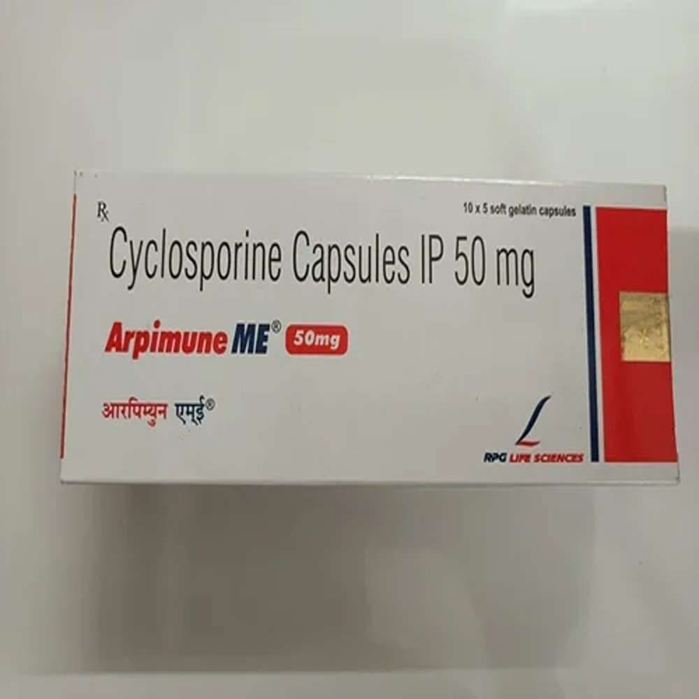 Arpimune ME – Cyclosporine 50 mg Capsule