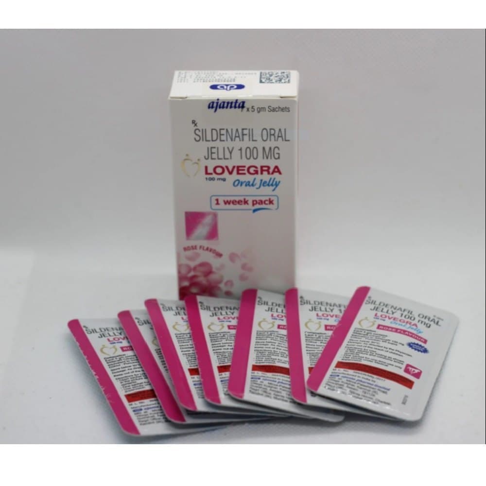 Lovegra - Sildenafil 100 mg Oral Jelly