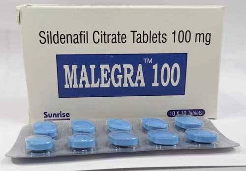 Malegra - Sildenafil Citrate 100 mg Tabs