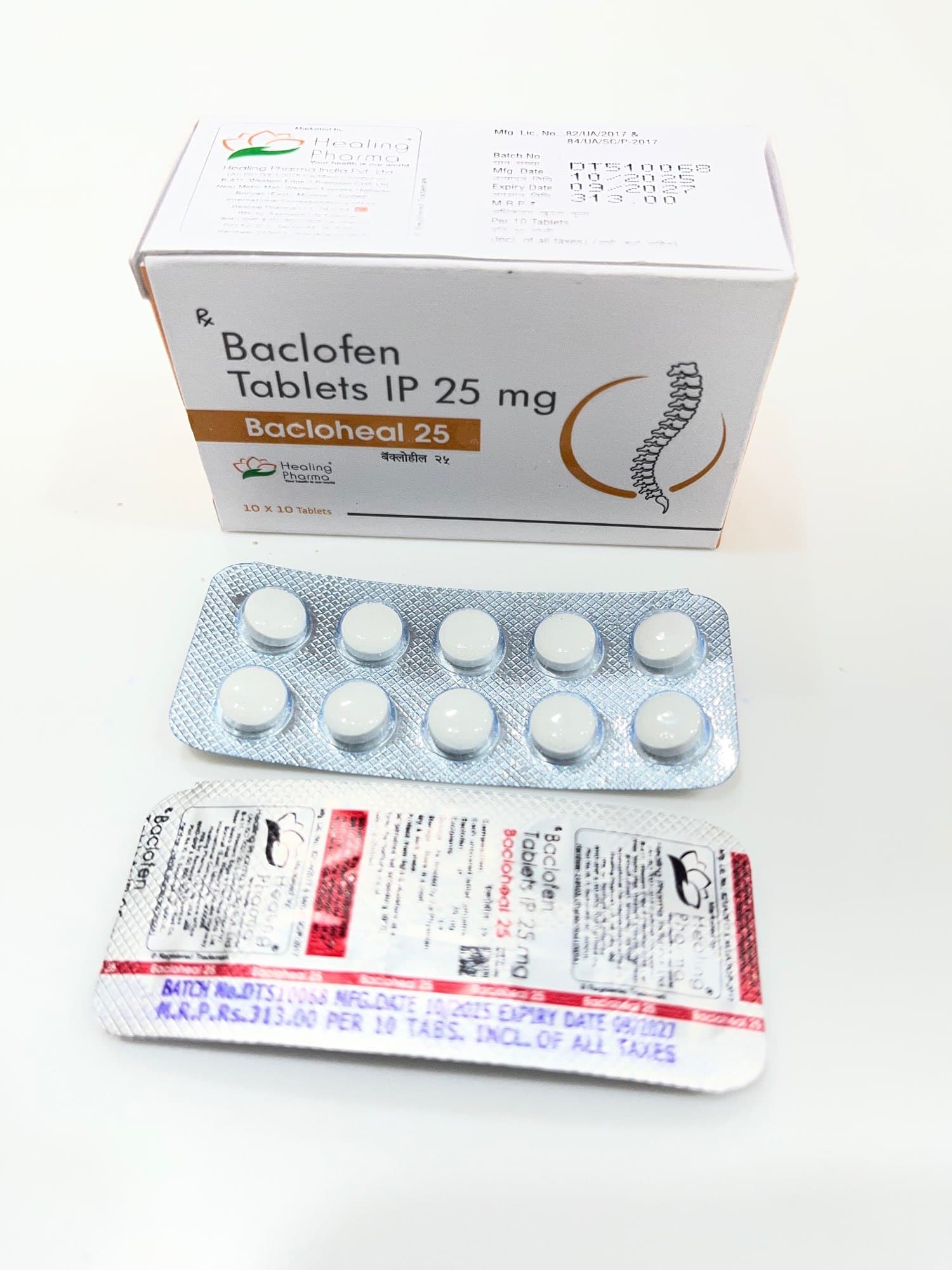 Bacloheal 25 Mg Tab