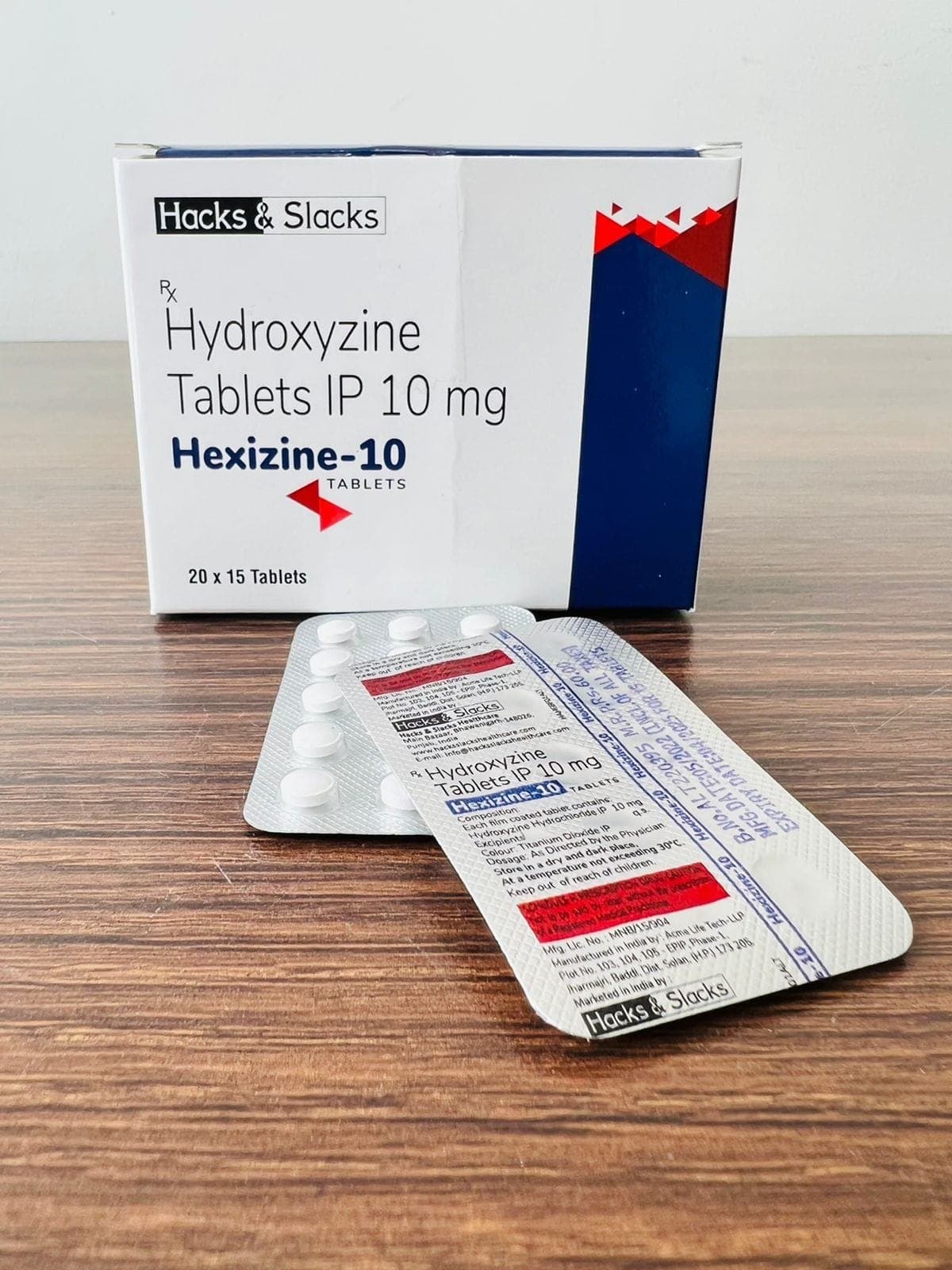 Hexizine - Hydroxyzine 10 mg Tablets