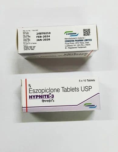 Hypnite - Eszopiclone 3 mg Tabs
