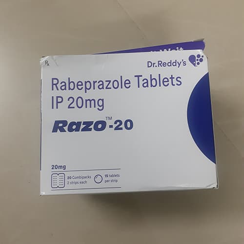 Razo - Rabeprazole 20 mg Tabs