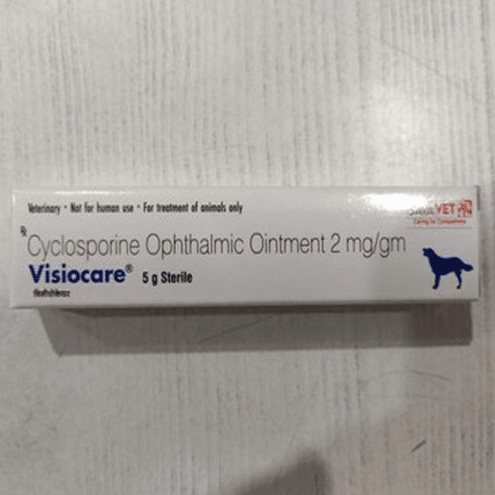 Visiocare - Cyclosphorine Opthalmic 2 mg Ointment Tube