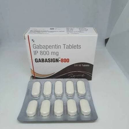 Gabasign 800 mg Tablets