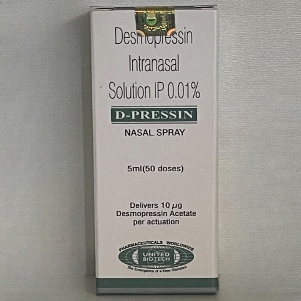D-Pressin - Desmopressin 0.01% Intranasal Spray