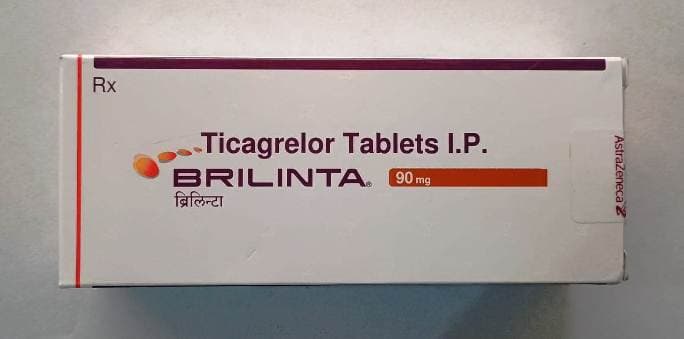 Brilinta - Ticagrelor 90mg Tablet