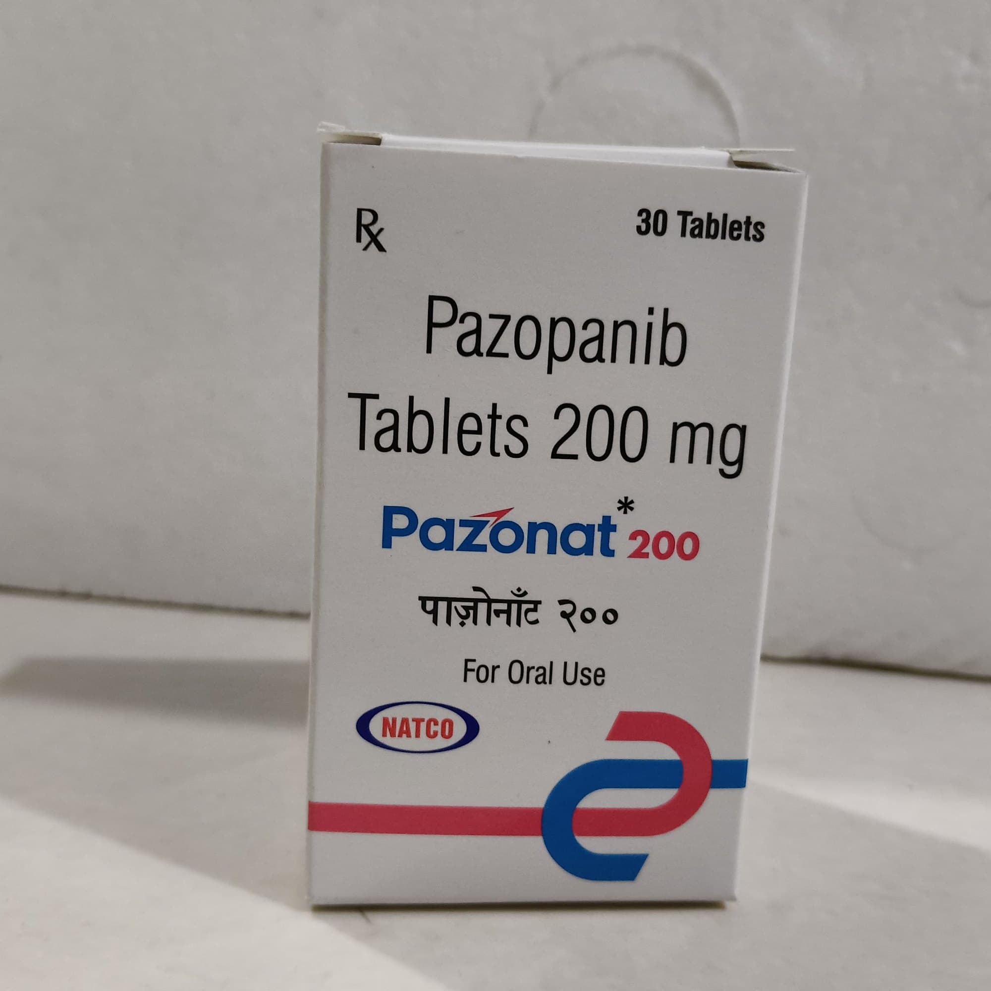 Pazopanib 200 Mg Tablets