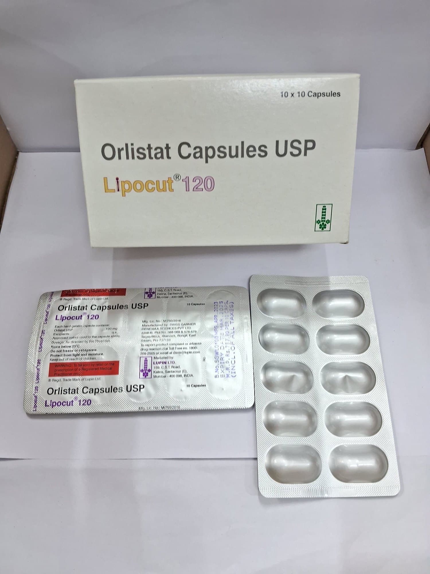 Lipocut - Orlistat 120 mg Capsule