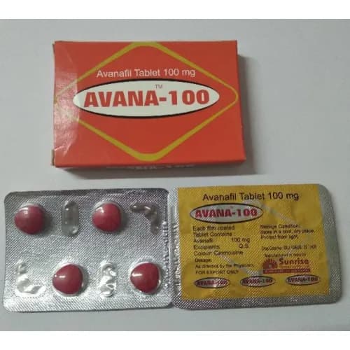 Avana 100 Mg Tablets