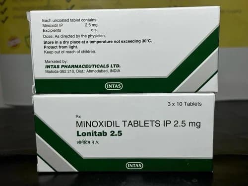 Minoxidil Lonitab 2.5 Mg Tablets