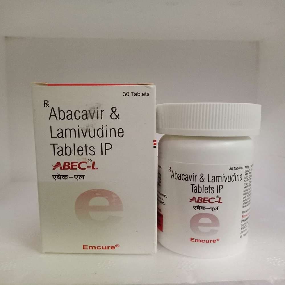 Abec-L -  Abacavir 600 mg  & Lamivudine 300 mg Tablets