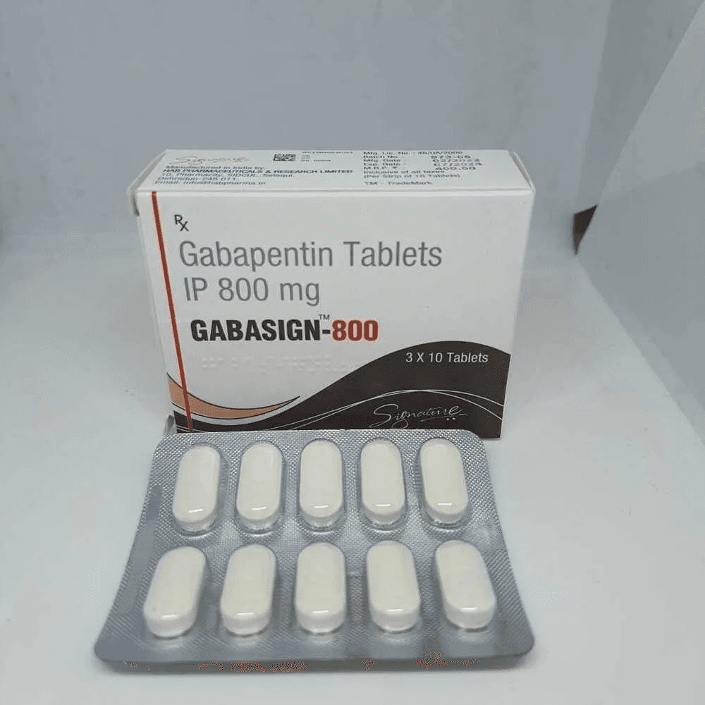 Gabasign  - Gabapentin 800 mg Tabs
