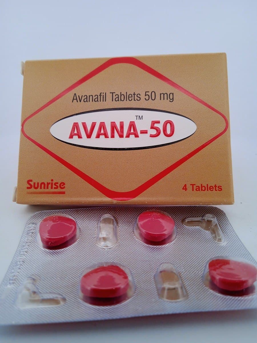 Avana 50 mg Tablets