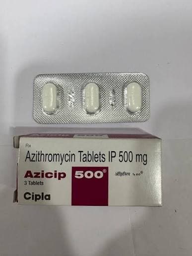 Azicip 500 mg Tablets