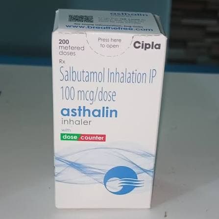 Asthalin - Salbutamol 100 mcg Inhaler