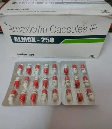 Almox - Amoxicilin 250 mg Caps