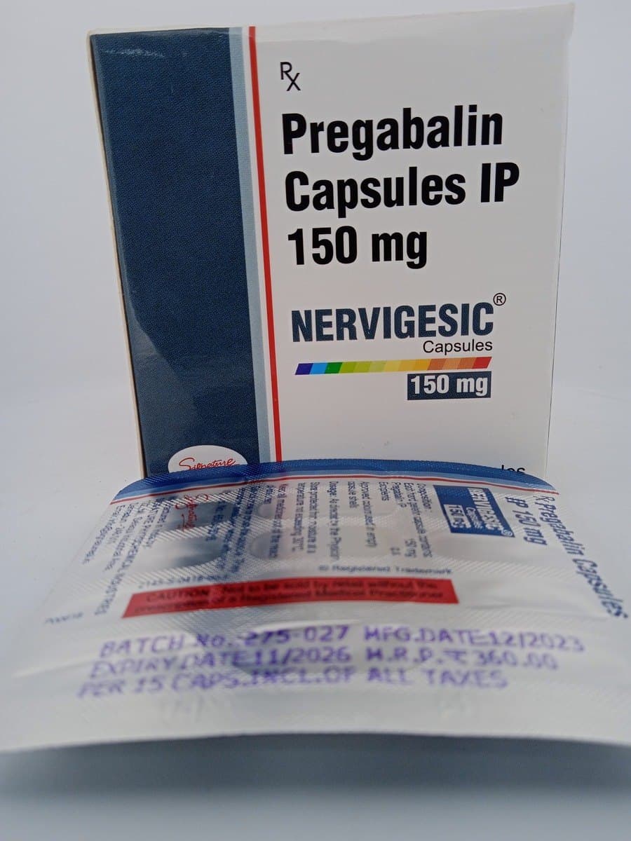 Nervigesic - Pregabalin 150 mg Capsule