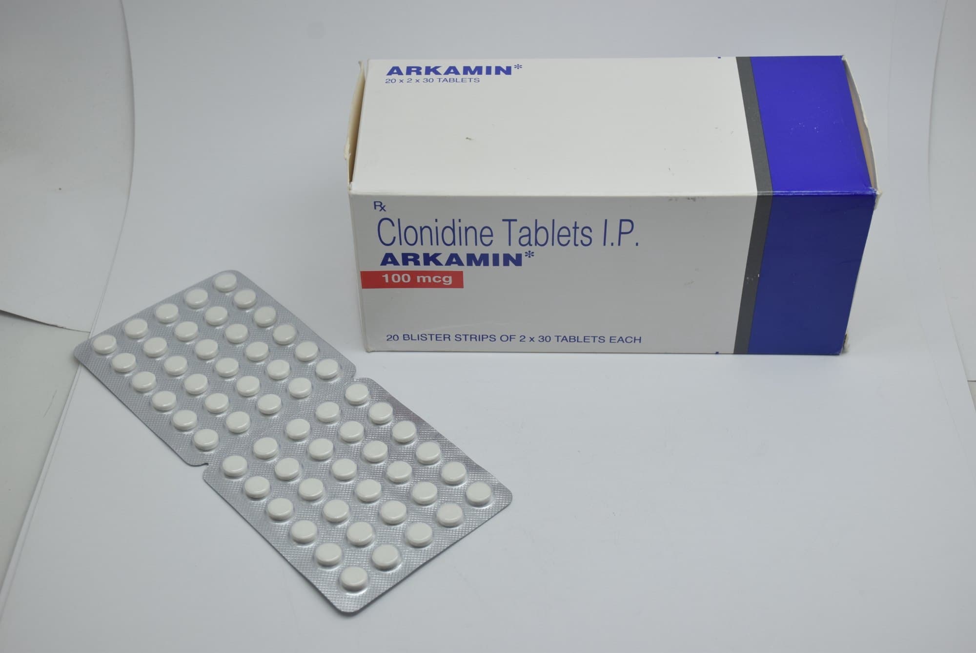 Arkamin - Clonidine 100 mcg Tabs