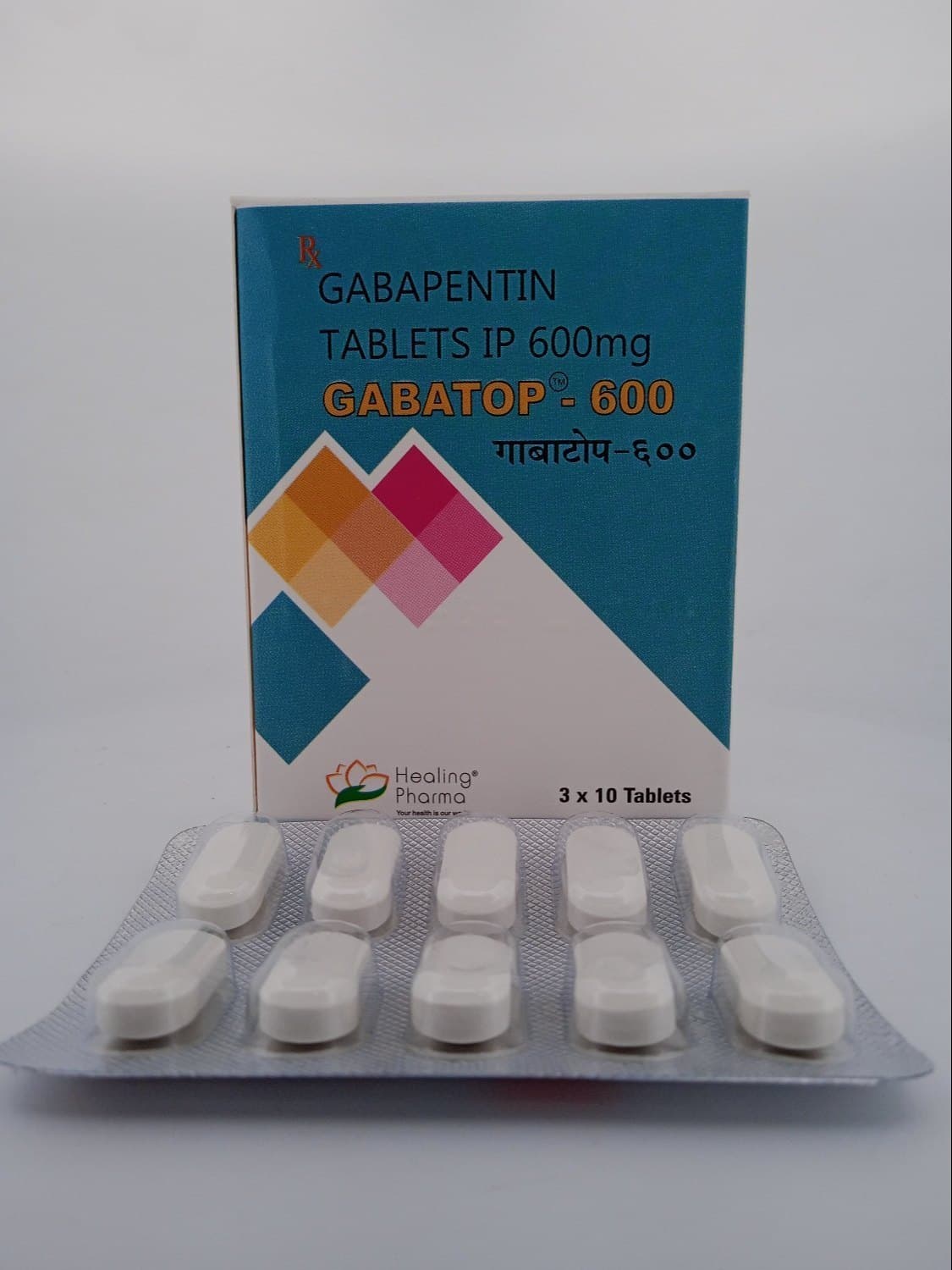 Gabatop - Gabapentin 600 mg Tabs