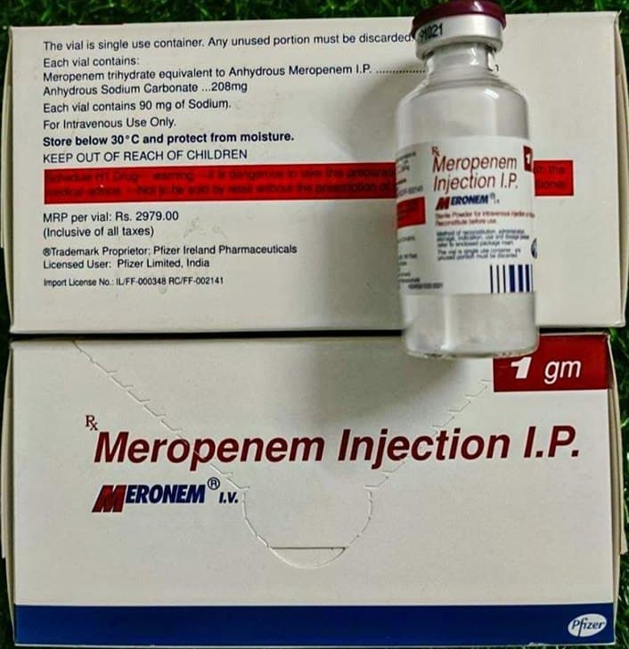 Meronem 1 gm Inj