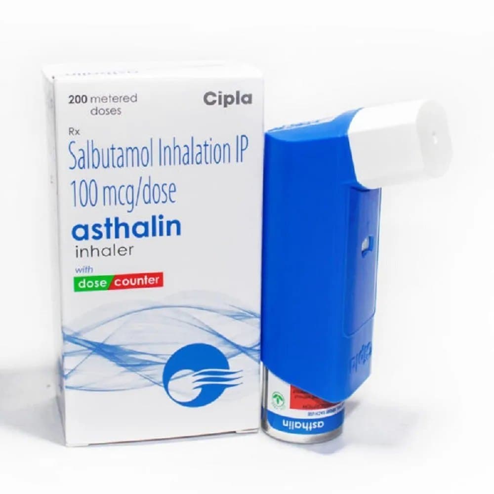 Asthalin Inhaler - Salbutamol 200 Mcg Inhalation