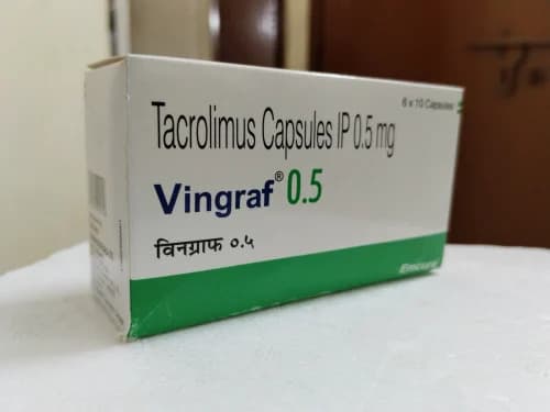 Vingraf - Tacrolimus 0.5 mg Caps