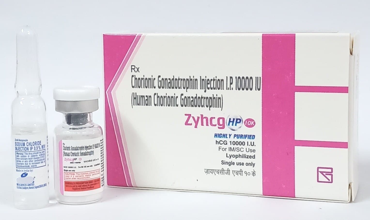 Zyhcg 10000 IU Inj