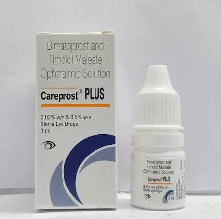 Careprost Plus 0.03% & 0.5% Sterile Eye Drops
