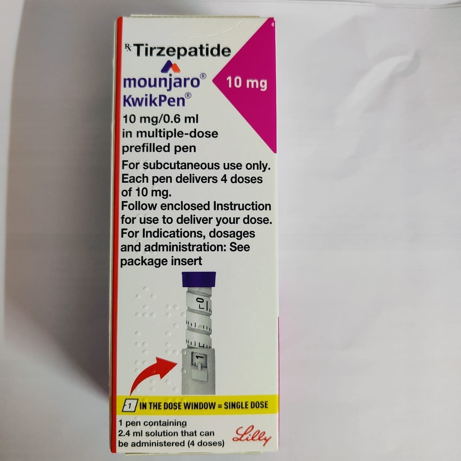 Mounjaro - Tirzepatide 10 mg Pfs