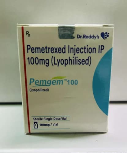 Pemgem - Pemetrexed 100 mg Inj