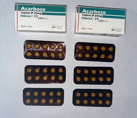 Hibose - Acarbose 25 Mg Tab