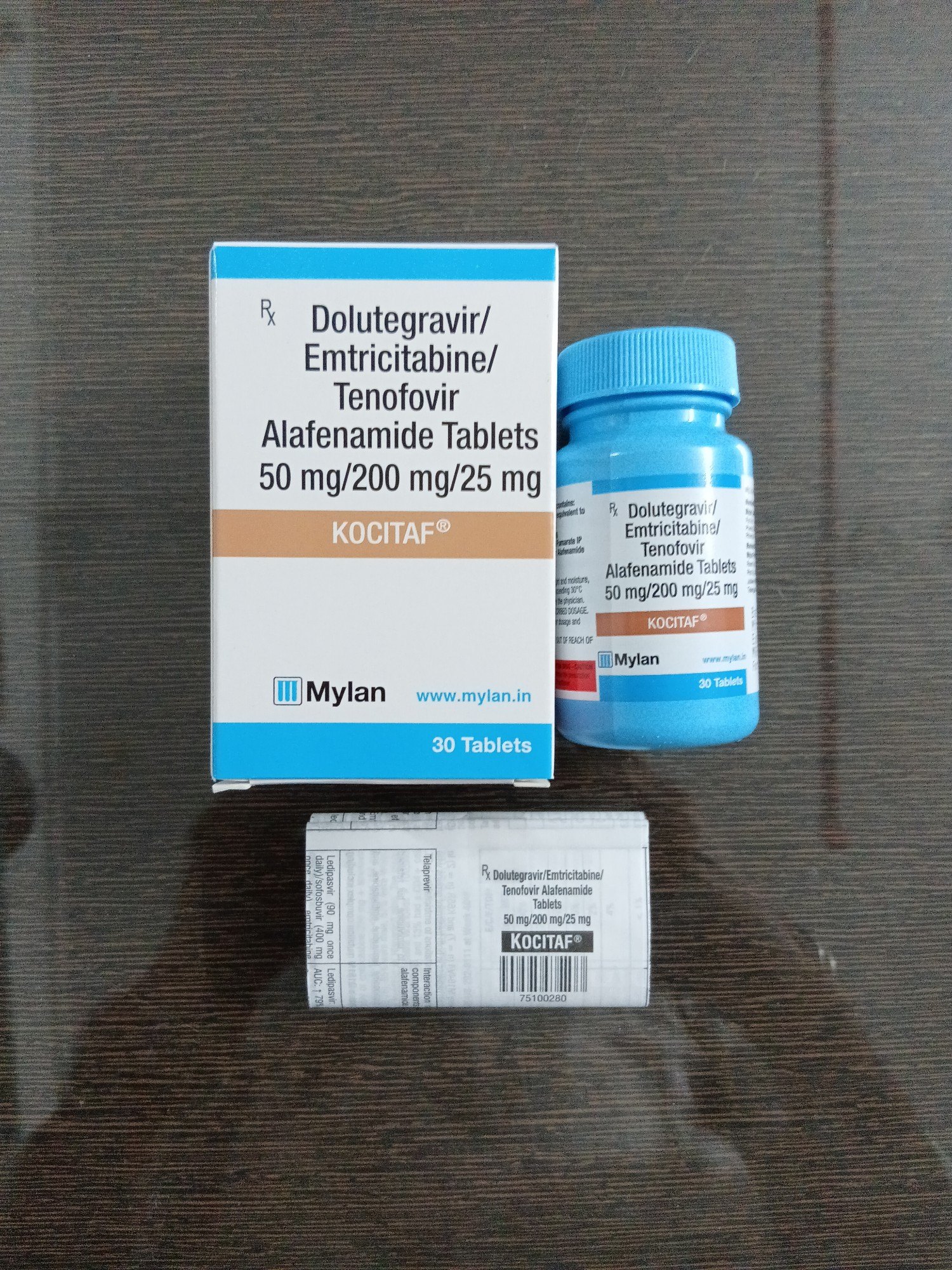 Kocitaf - Dolutegravir,Emtricitabine & Tenofovir Alafenamide Tabs image 1