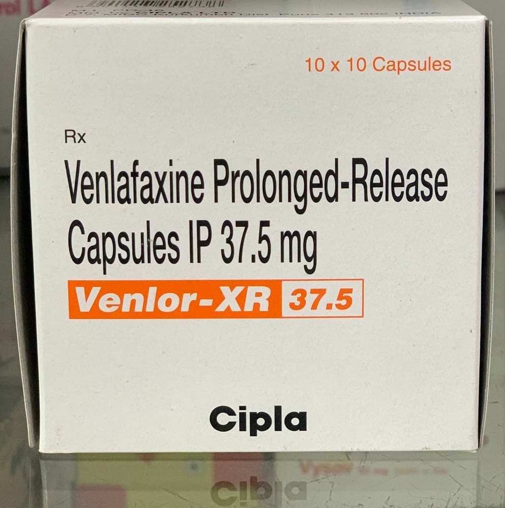 Venlor-Xr - Venlafaxine Prolonged-Release Capsules 37.5 Mg Caps image 1