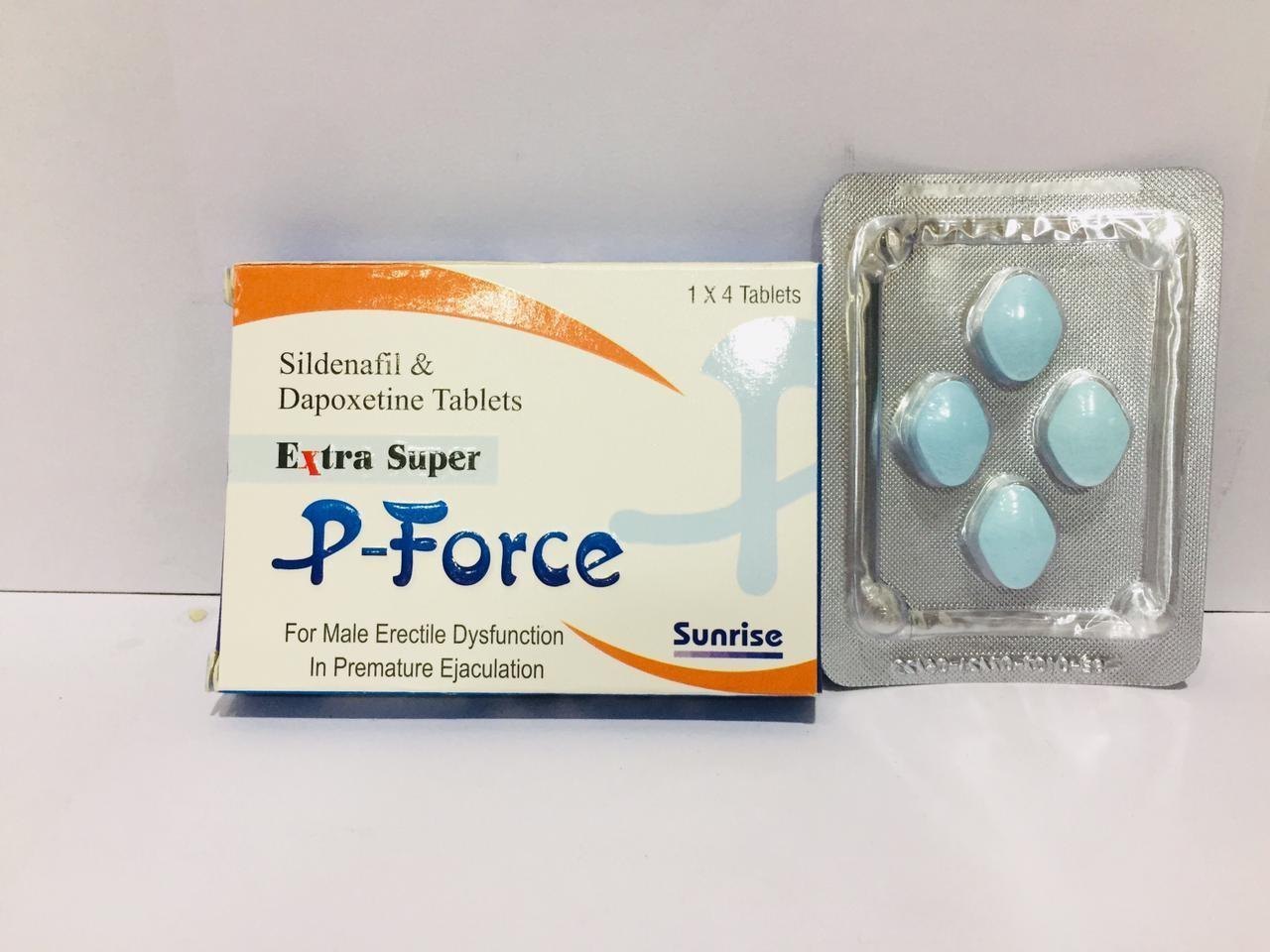 Extra Super P Force - Sildenafil & Dapoxetine 200 mg Tablet