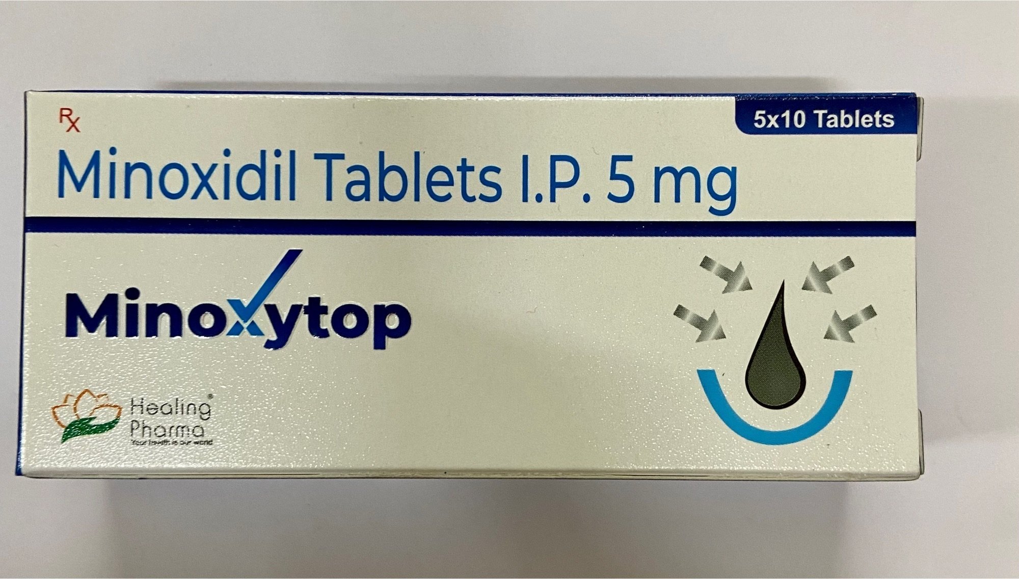 Minoxytop - Minoxidil 5 mg Tablets