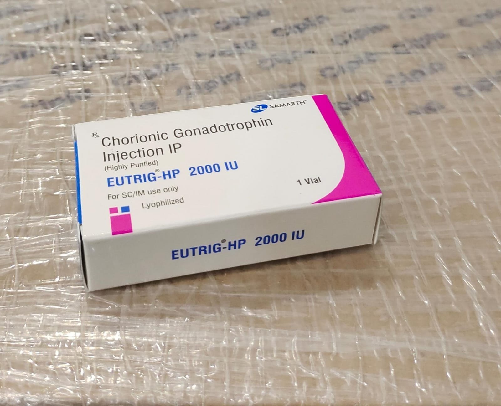 Eutrig HP - Chronic Gonadotrophin 2000 IU Inj image 1