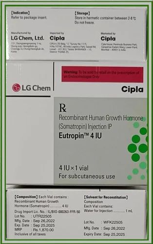 Eutropin Somatropin 4IU Inj image 1