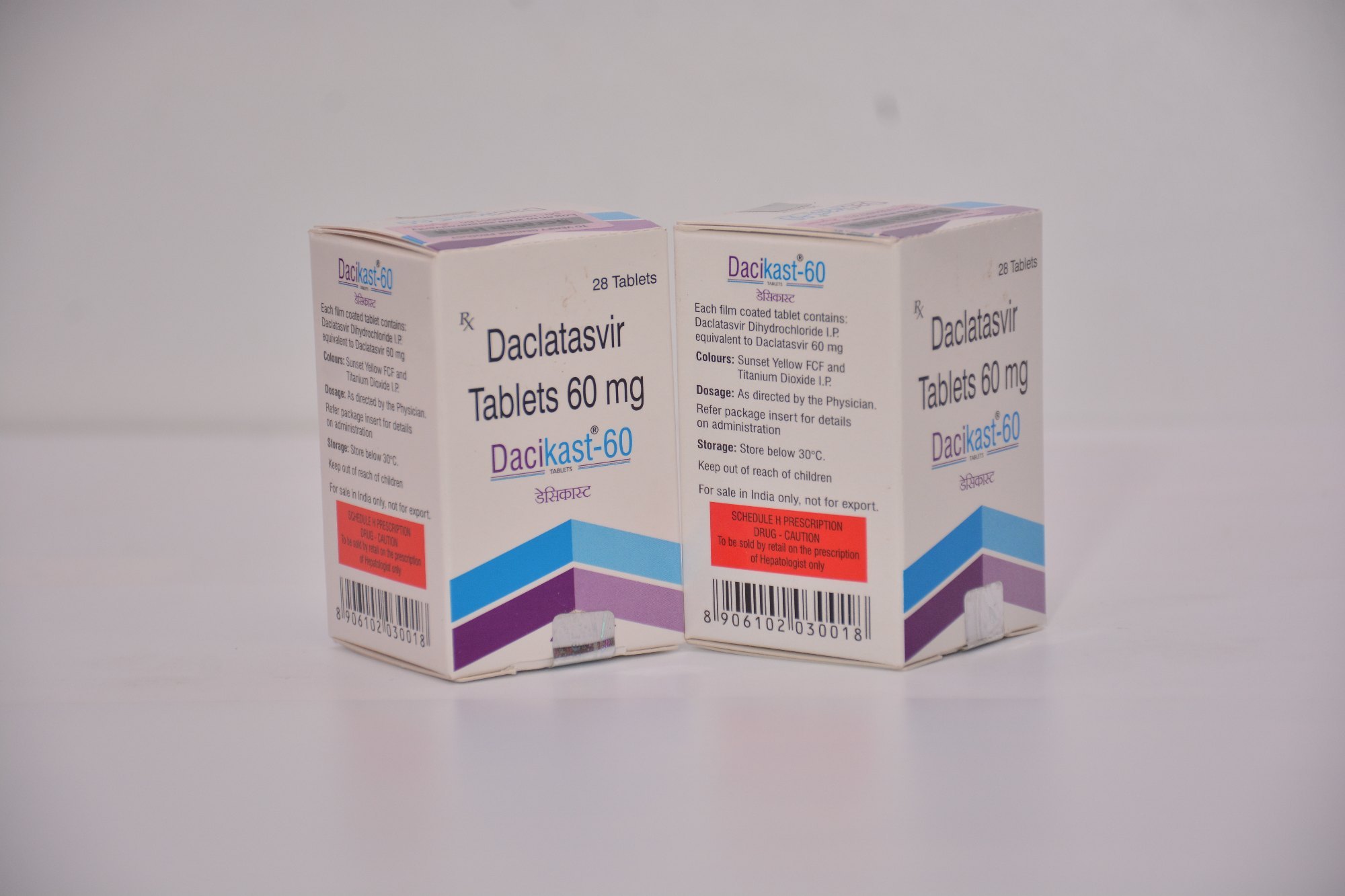 Dacikast - Daclatasvir 60 mg Tabs image 1