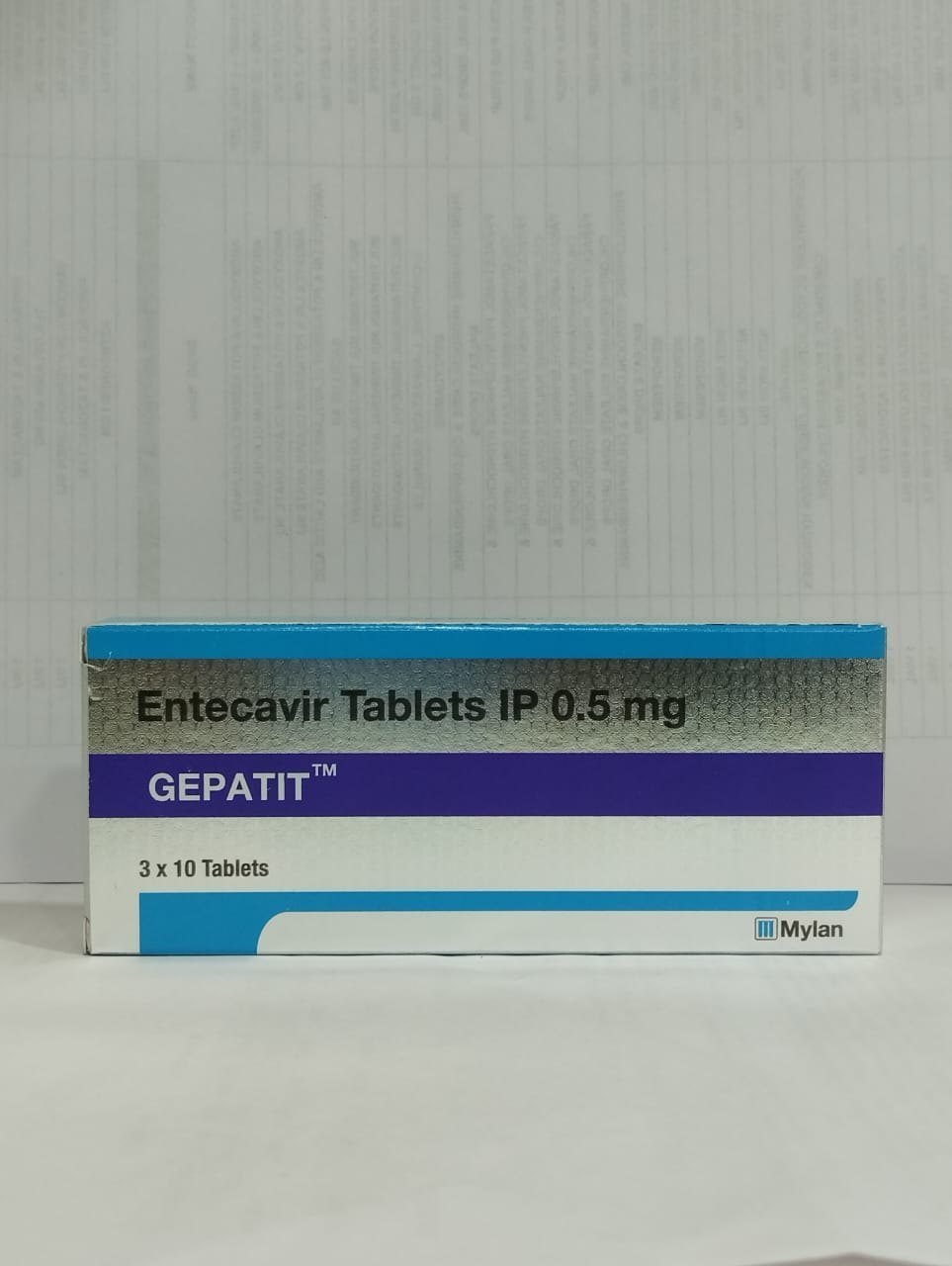 Gepatit 0.5 Mg Tablet Entacavir image 1