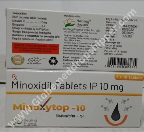 Minoxidil Minoxitop 10mg Tablets image 1