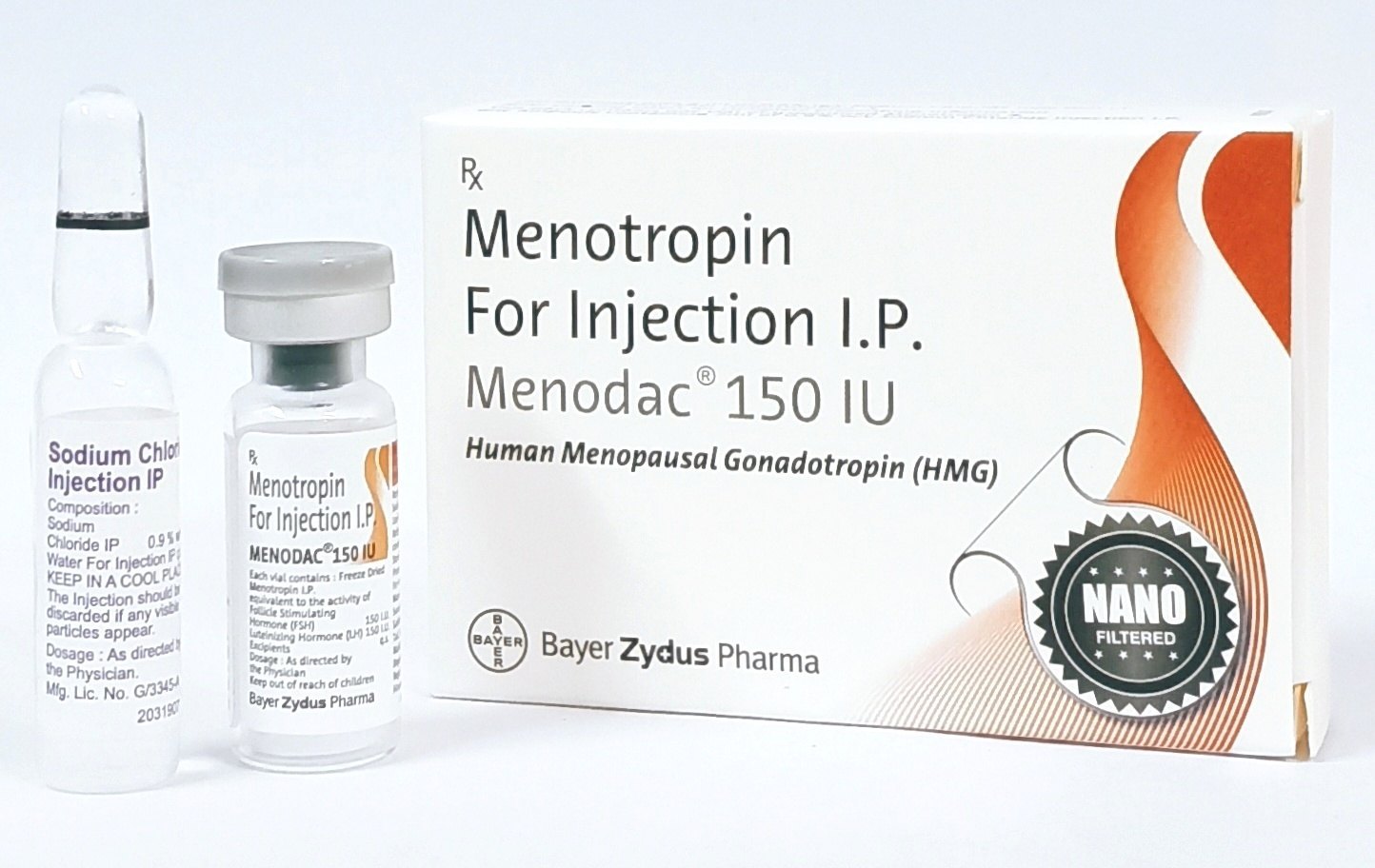 Menodac - Menotrophin 150 IU Inj