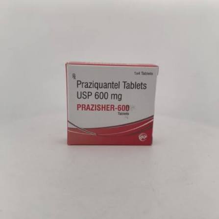 Prazisher - Praziquantel 600 mg Tabs image 1